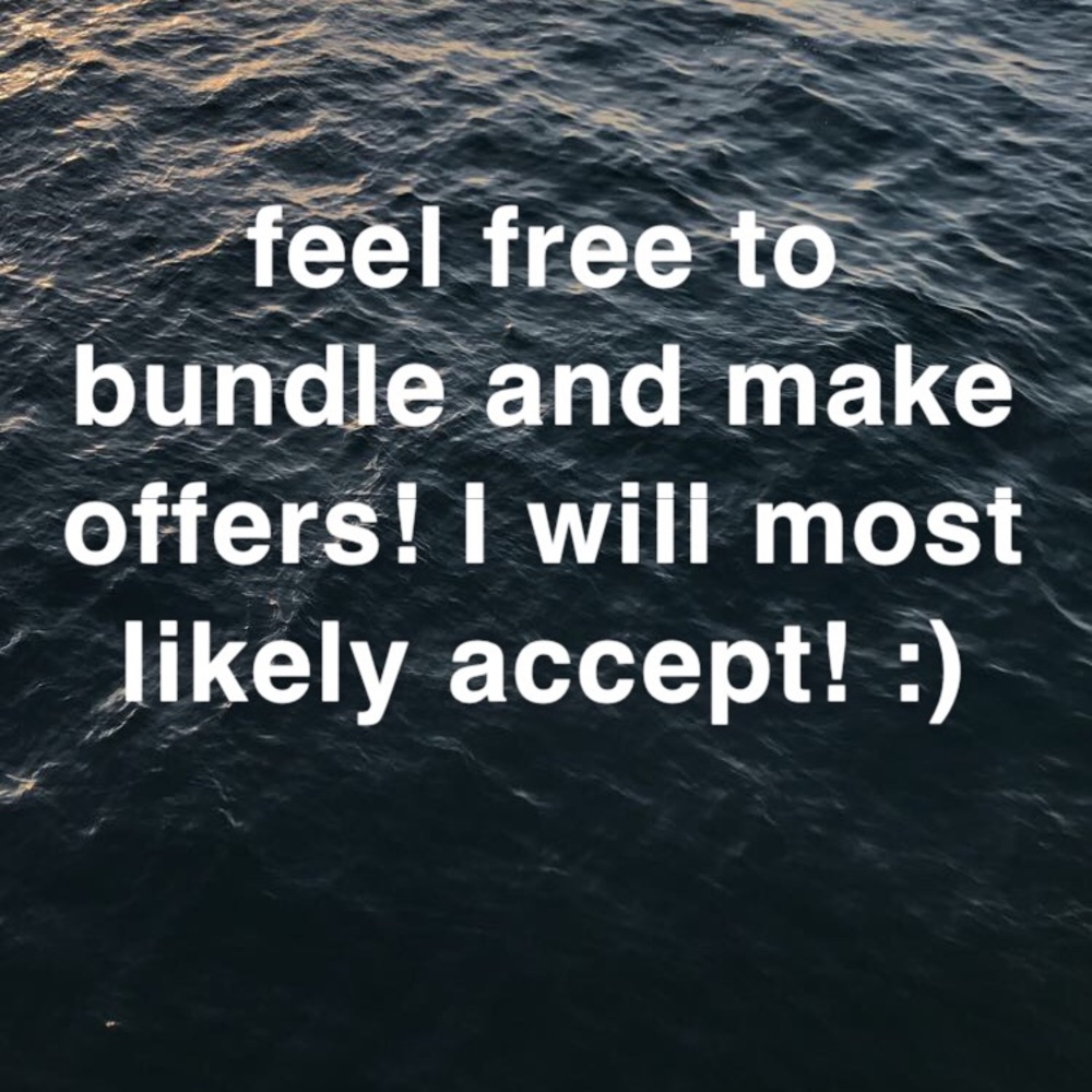 Bundle and make offers!